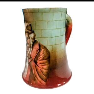 Royal Doulton Dickens Sam Weller Hand Painted Shaving Mug Signed M L Hicok 1907